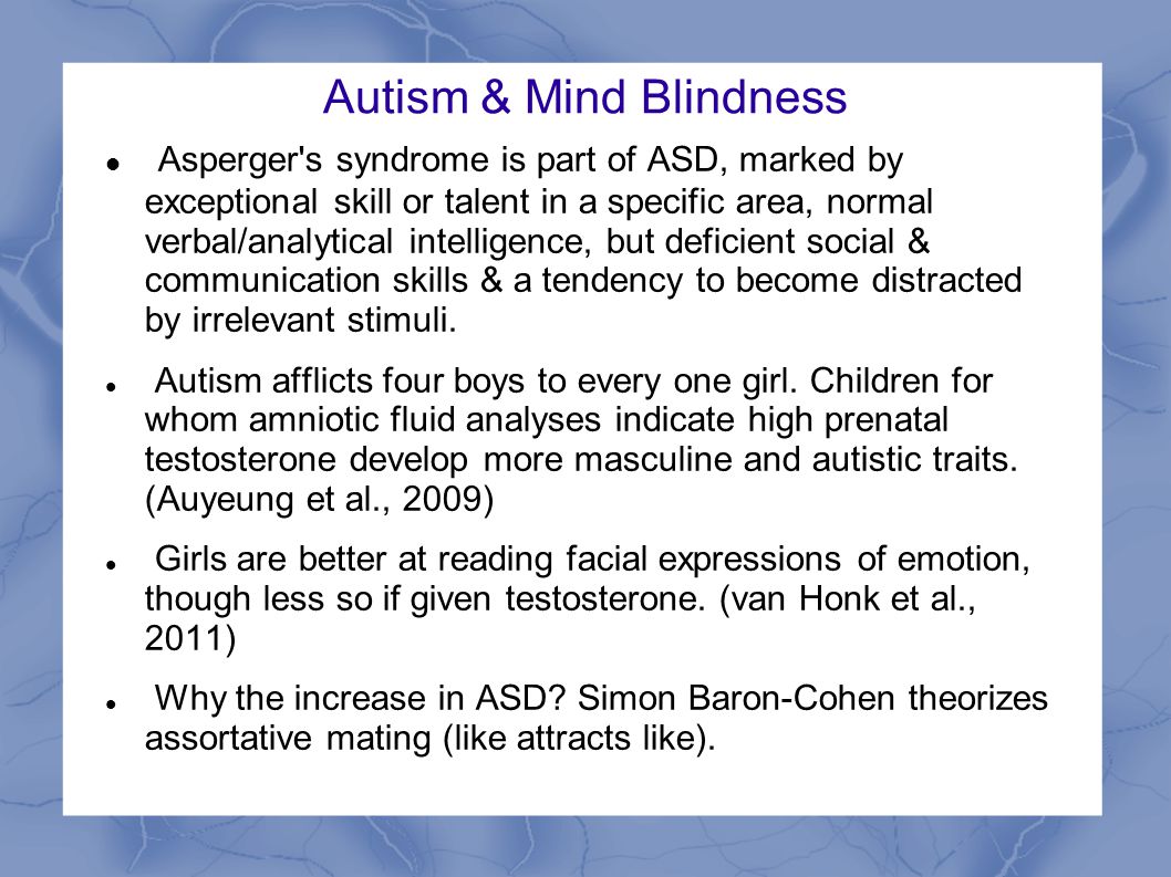 Baron cohen mindblindness essay autism